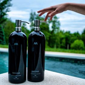 pro-ocean refillable conditioner bottle 32 oz – the ma | dropsona - neutral - front view