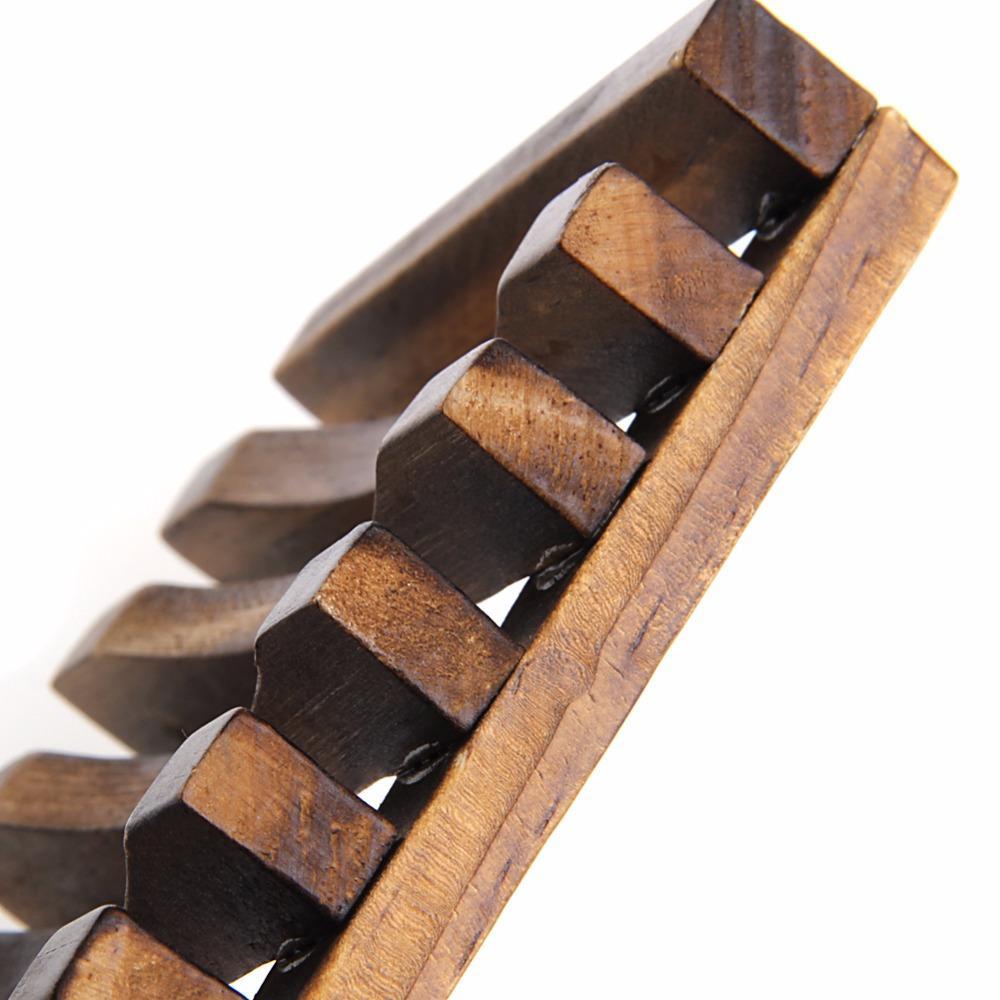 wooden soap dish – our buck ridge dishes a | dropsona - neutral - front view