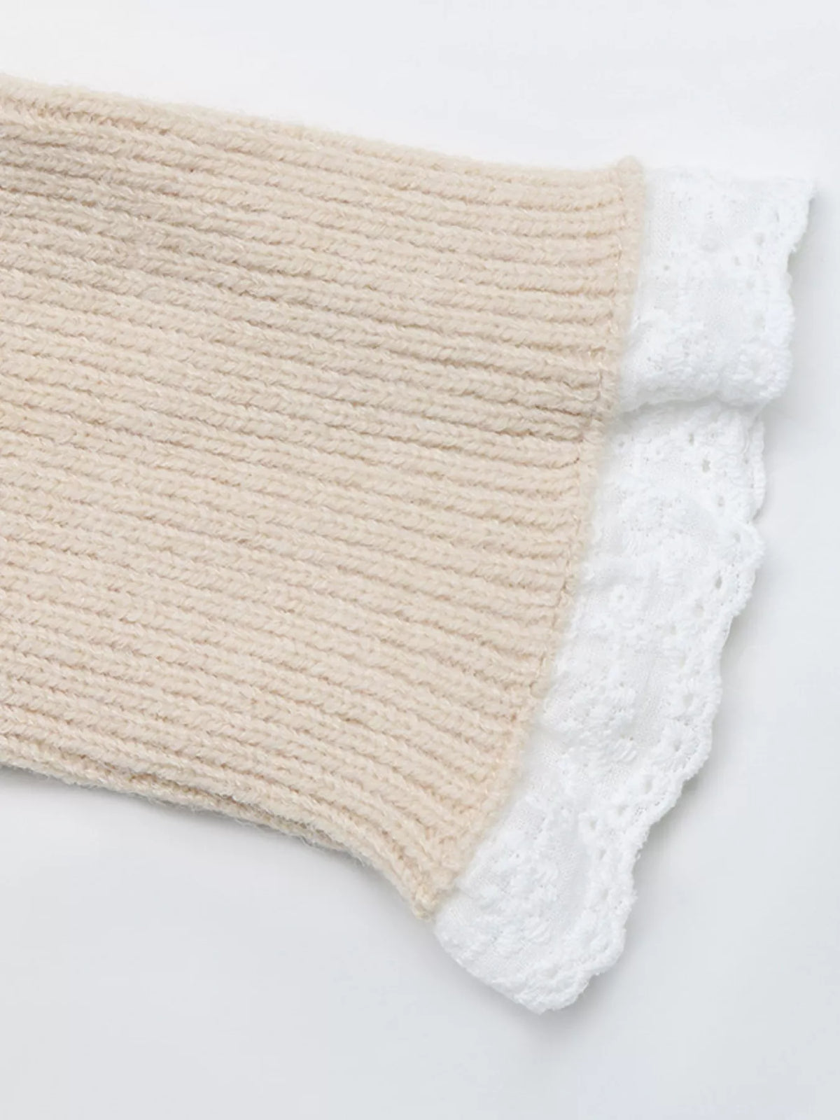 cable knit raglan sleeve sweater dress – basic style | dropsona - neutral - material texture