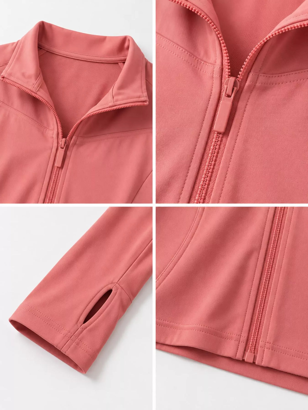slim-fit quick-dry active outerwear | dropsona - neutral - size reference