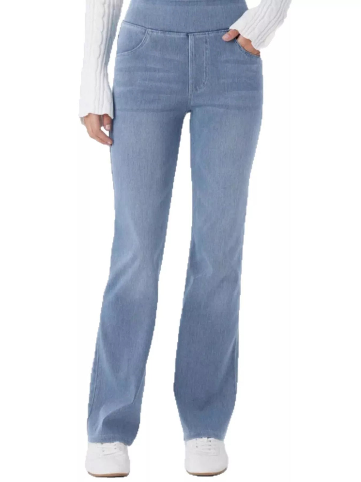 high waist slim fit jeans | dropsona 70% cotton, 30% polyester - neutral - packaging