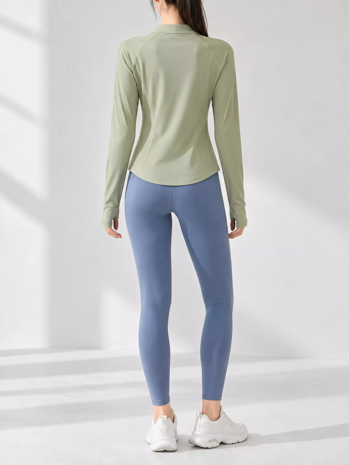 slim-fit quick-dry active outerwear | dropsona - neutral - front view