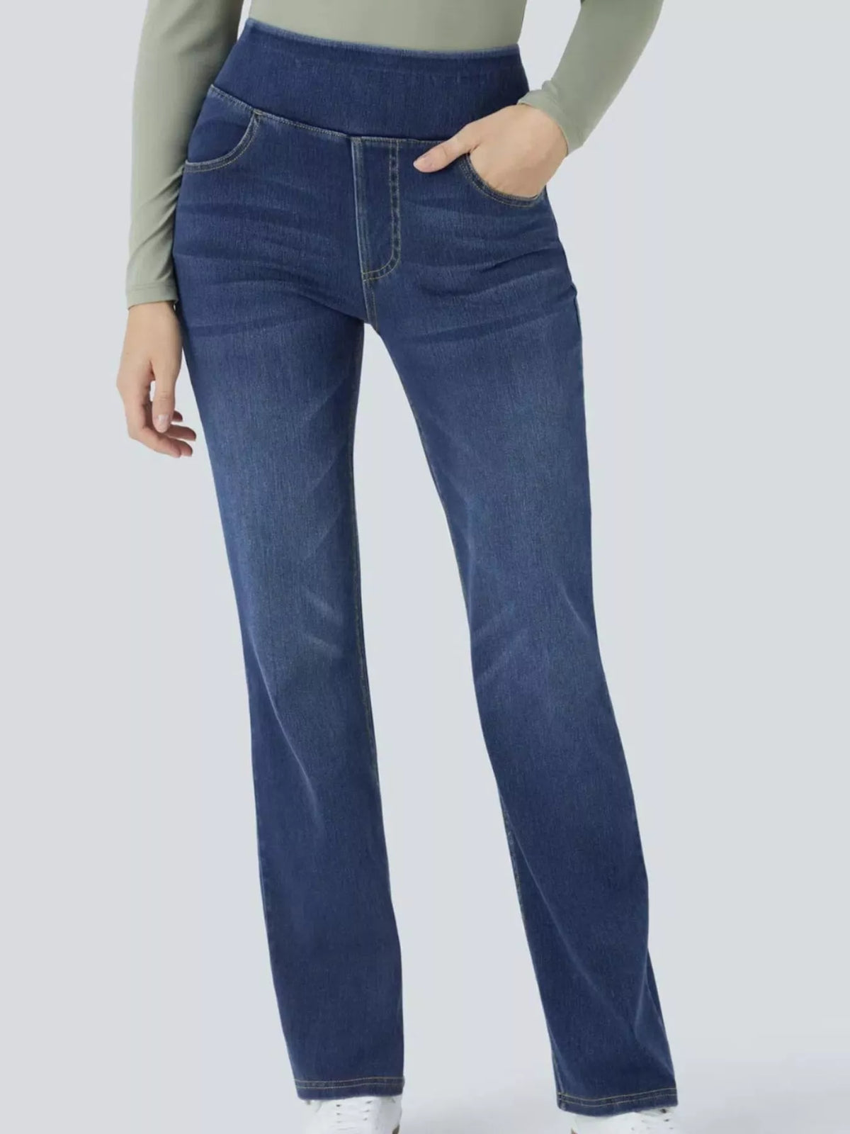 high waist slim fit jeans | dropsona 70% cotton, 30% polyester - neutral - everyday use