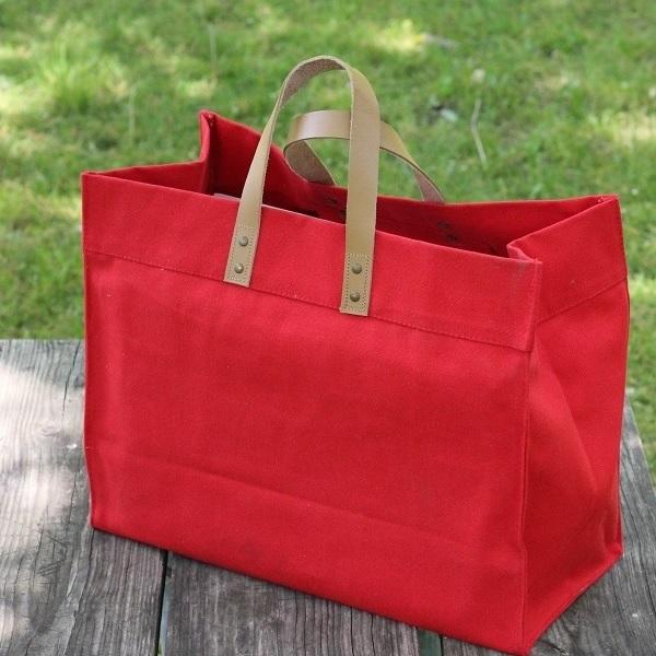 box tote bag canvas and leather – you need this f | dropsona - neutral - size reference