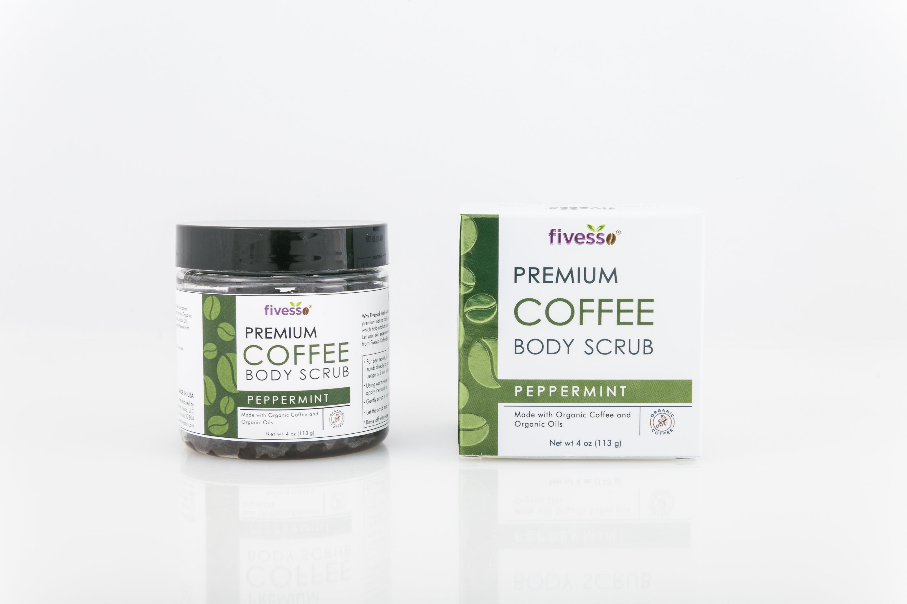 peppermint - premium coffee scrub – | dropsona - neutral - everyday use