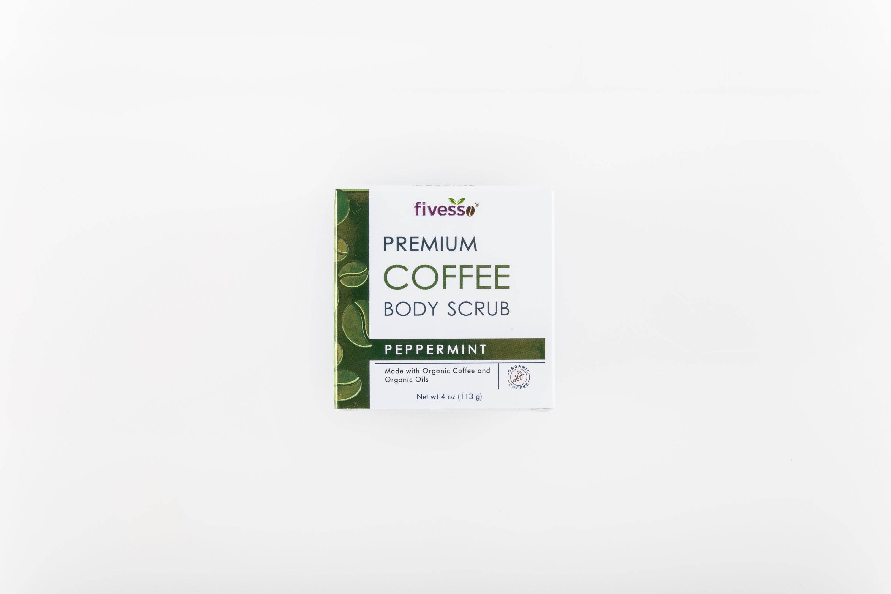 peppermint - premium coffee scrub – | dropsona - neutral - front view