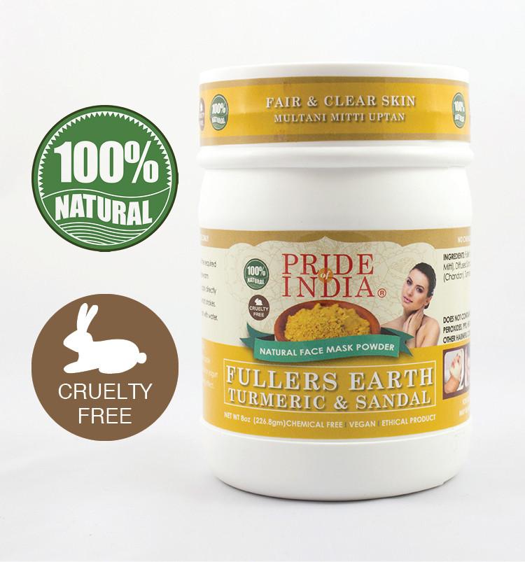 face glow- fuller’s earth w/ turmeric & sandalwood- 12 | dropsona - neutral - everyday use