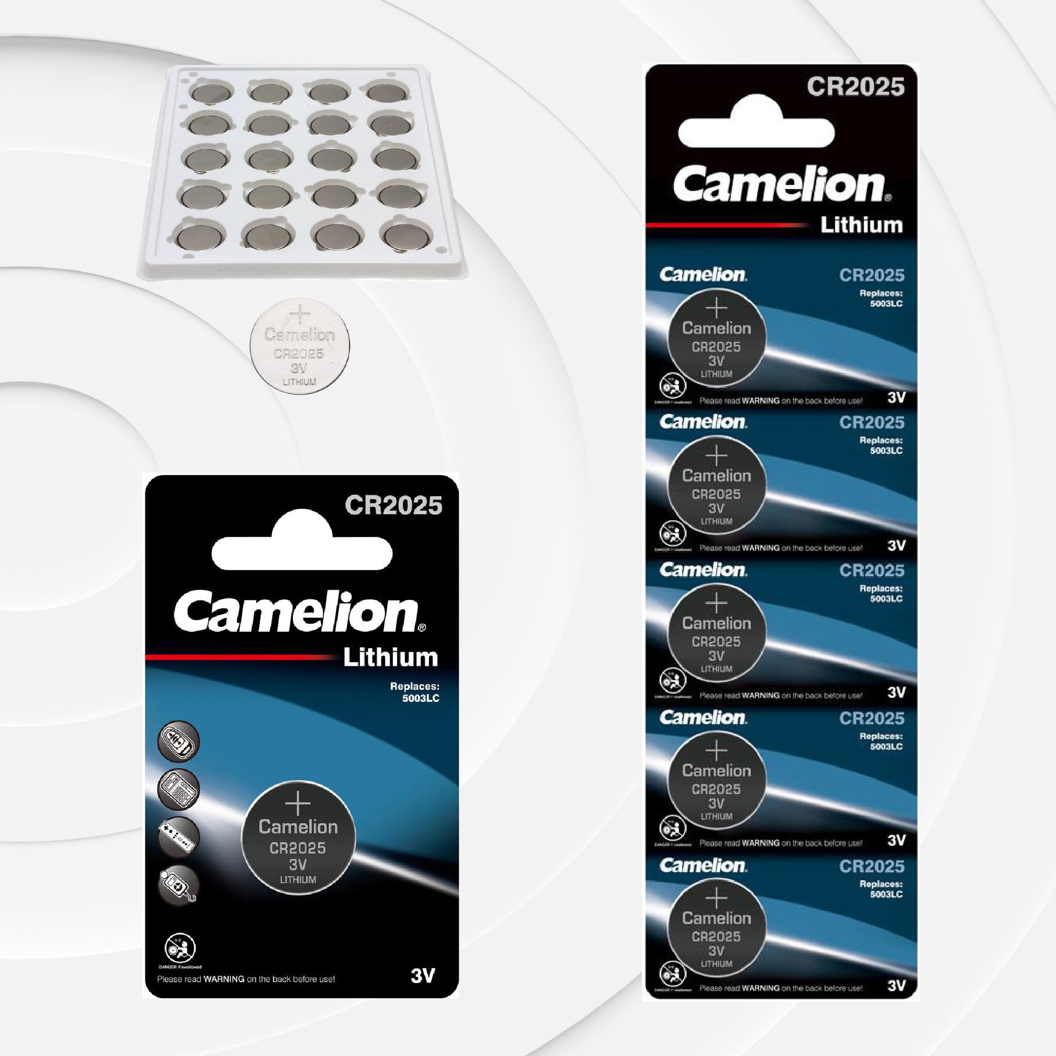 camelion cr2025 3v lithium primary coin cell battery ( | dropsona - neutral - everyday use