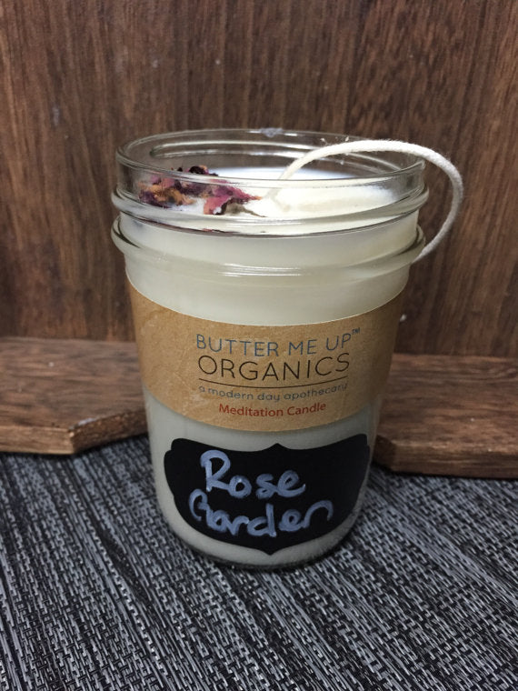 soy wax essential oil candle extra long burning – cand | dropsona - neutral - front view