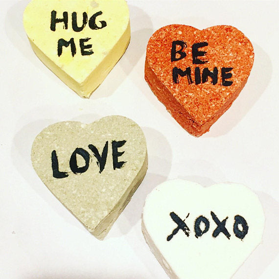 organic bath bomb / valentine's day conversation org | dropsona - neutral - everyday use