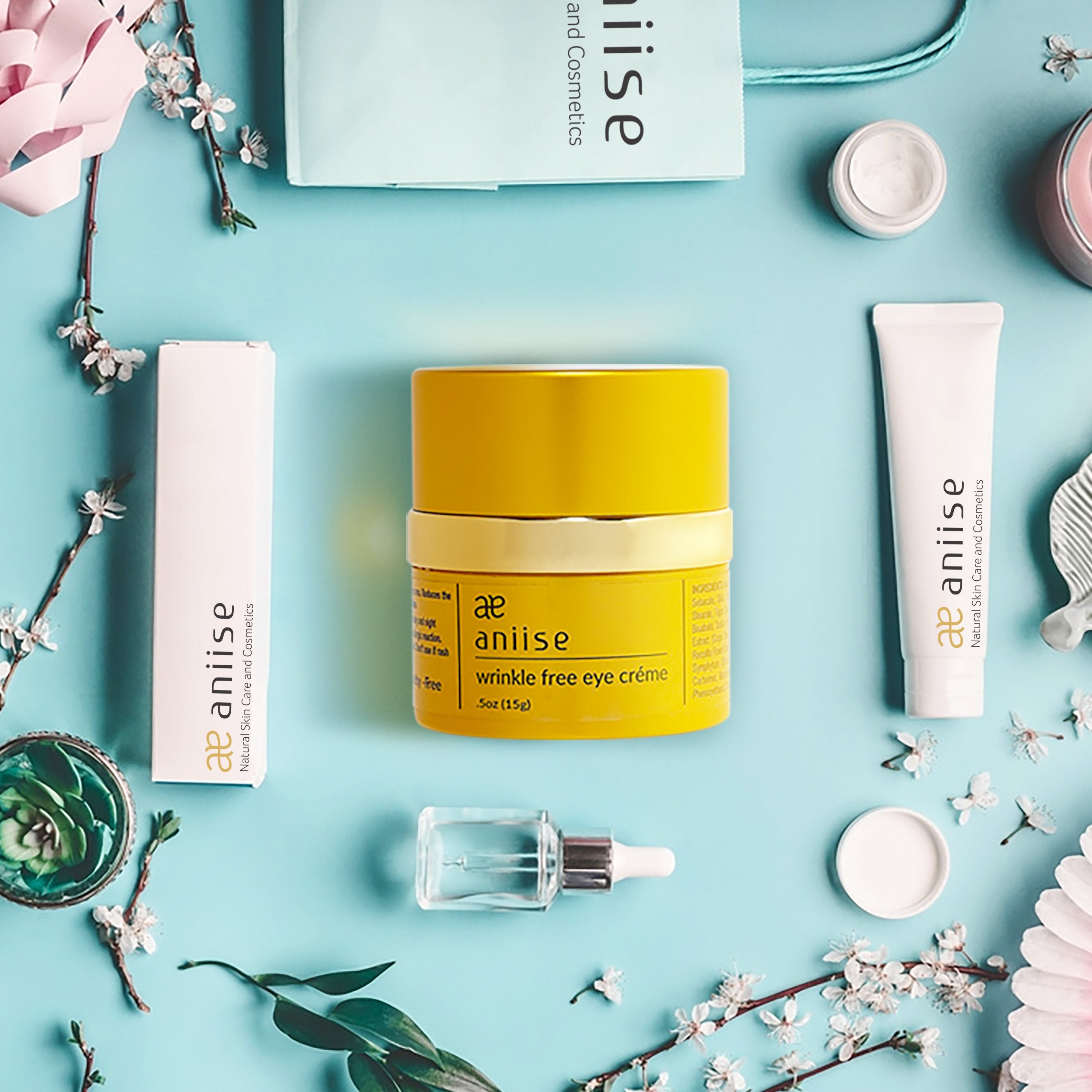 wrinkle-free eye cream – this gentle yet potent wrinkl | dropsona - neutral - close-up detail