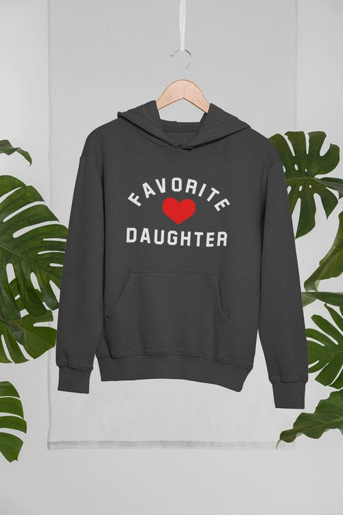 favorite daughter hoodie – shop cool designed b | dropsona - neutral - front view