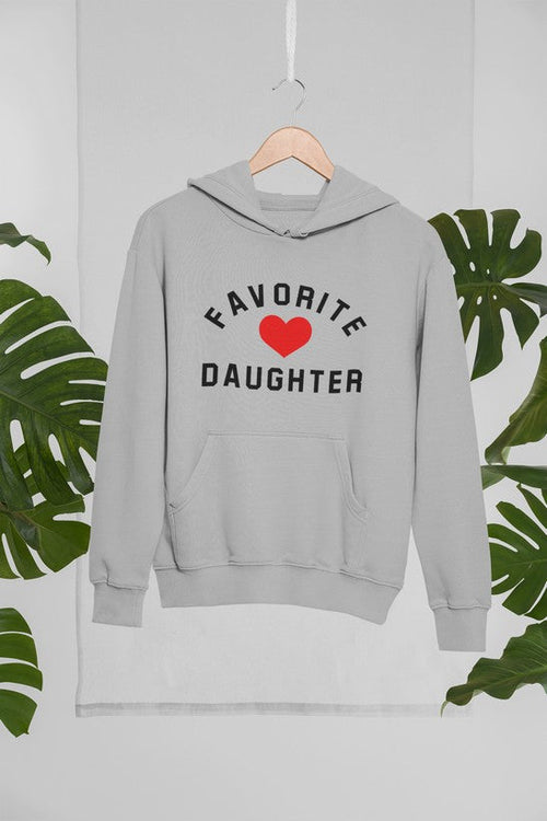 favorite daughter hoodie – shop cool designed b | dropsona - neutral - size reference