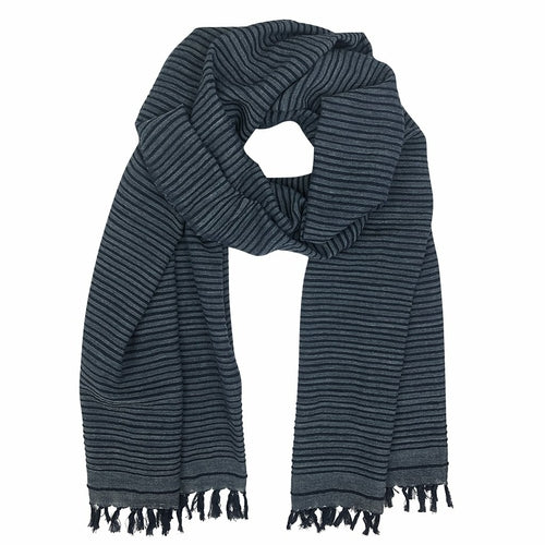 ethiopian stripe wrap scarf – this oversized, unisex s | dropsona - neutral - packaging