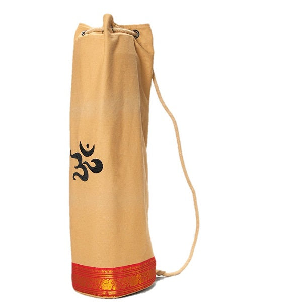 yoga bag - omsutra mahayogi mat | dropsona everyday wear - neutral - close-up detail