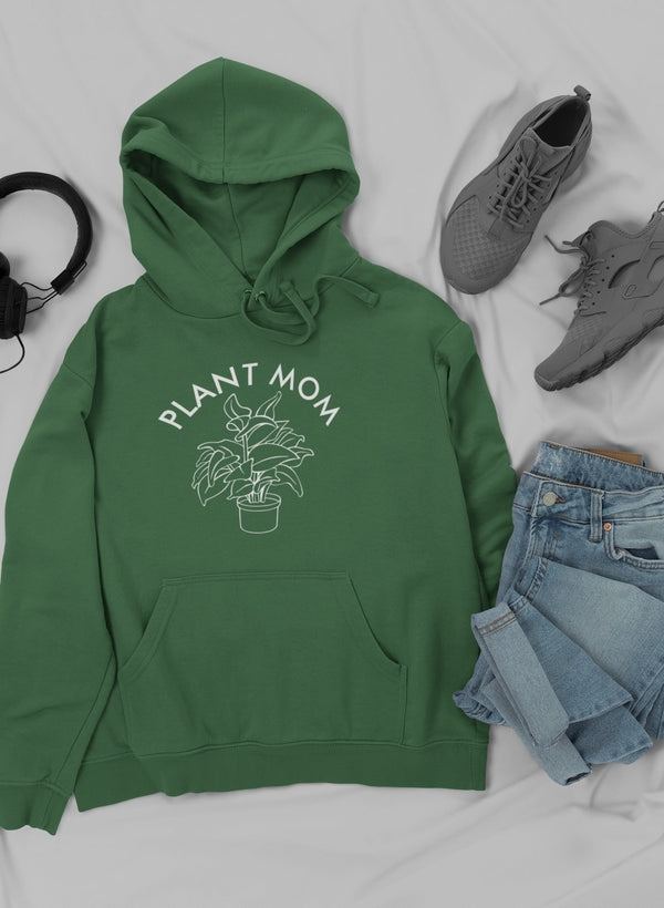 plant mom hoodie – shop cool designed by hundre | dropsona - neutral - everyday use