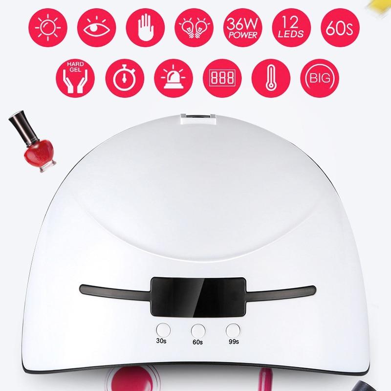 acrylic gel uv led nail curing lamp – it can al | dropsona - neutral - packaging