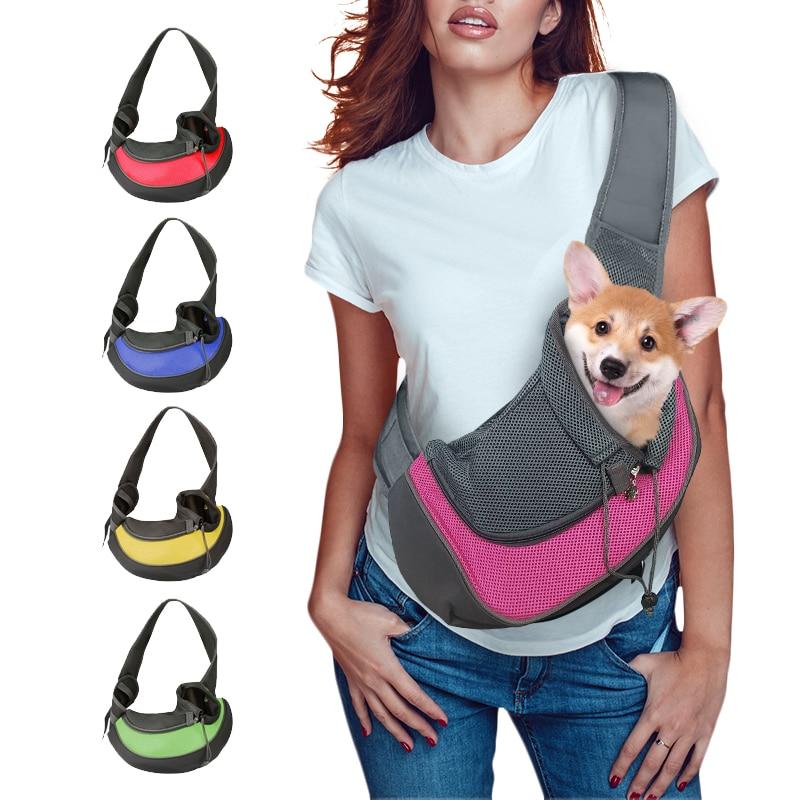 puppy or kitten travel shoulder bag – pet carrier shou | dropsona - neutral - everyday use