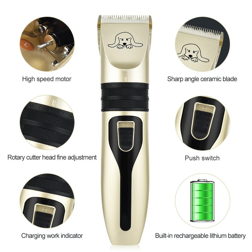 pet hair clipper set – dog trimmer specificat | dropsona - neutral - everyday use