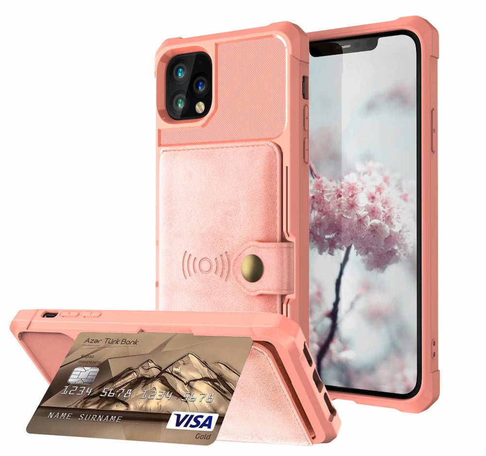360 protection magnetic leather wallet armor case for | dropsona - neutral - material texture