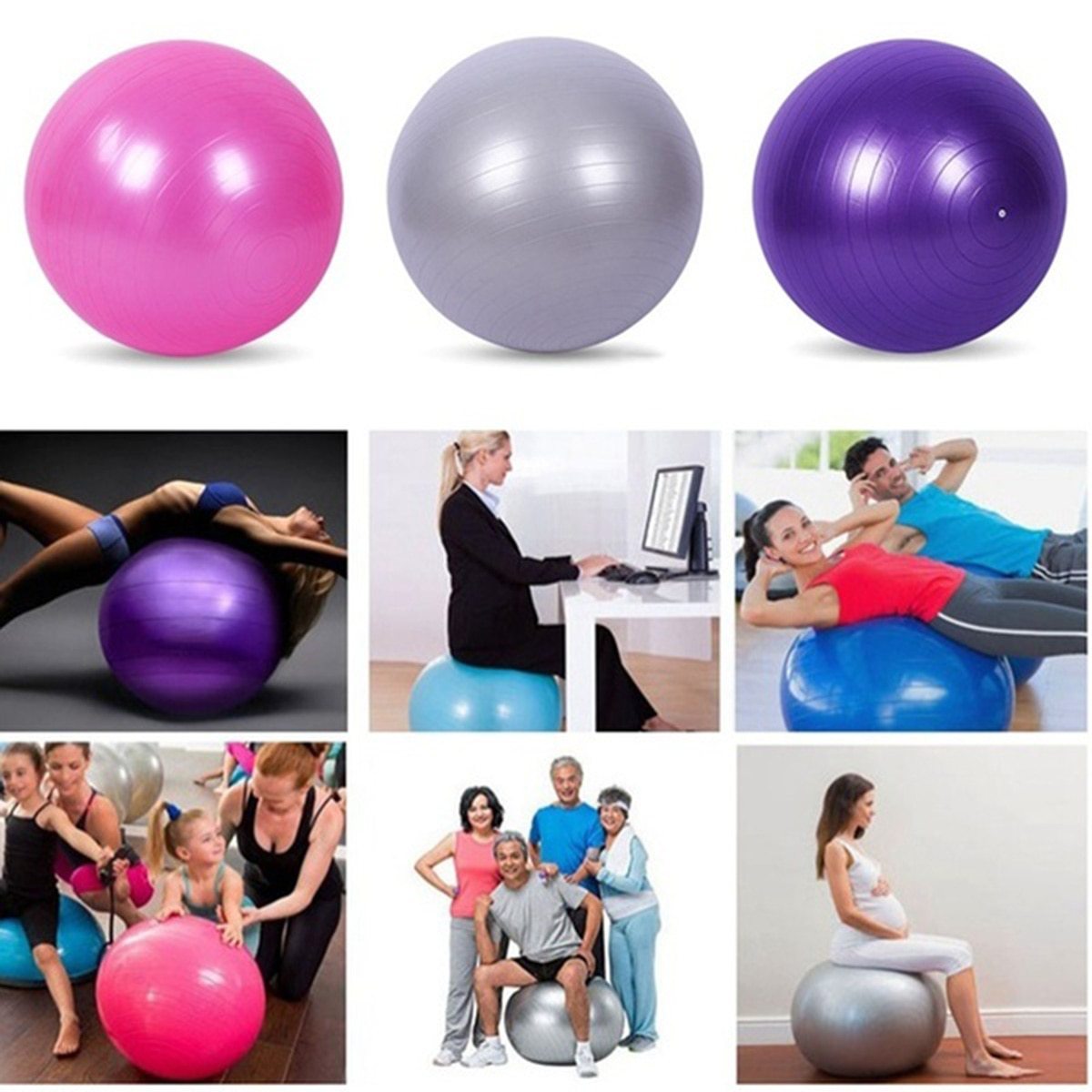 deluxe yoga fitness 5 pcs exercise set – | dropsona - neutral - usage example