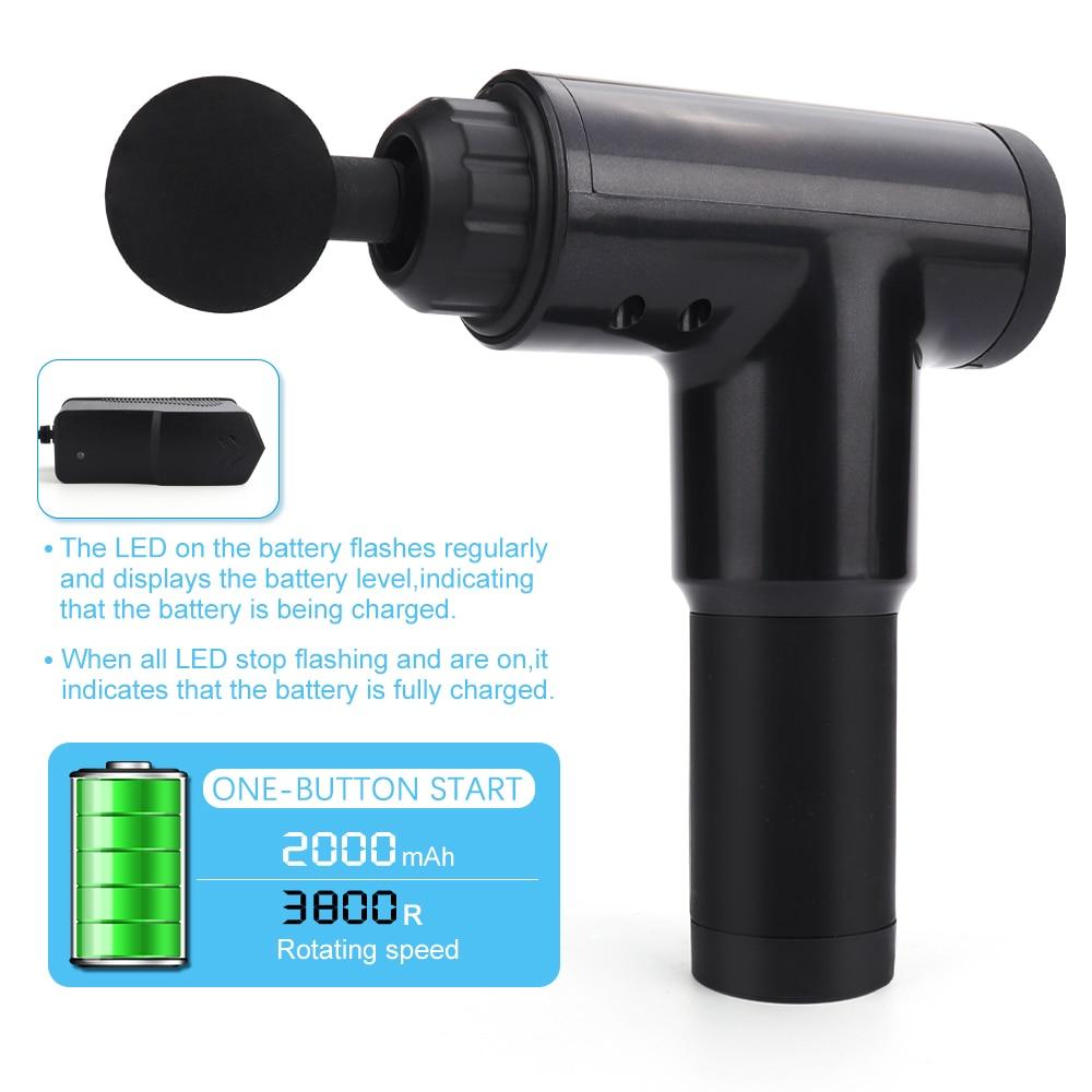 high quality 6 speeds handheld massager – powerful mus | dropsona - neutral - close-up detail