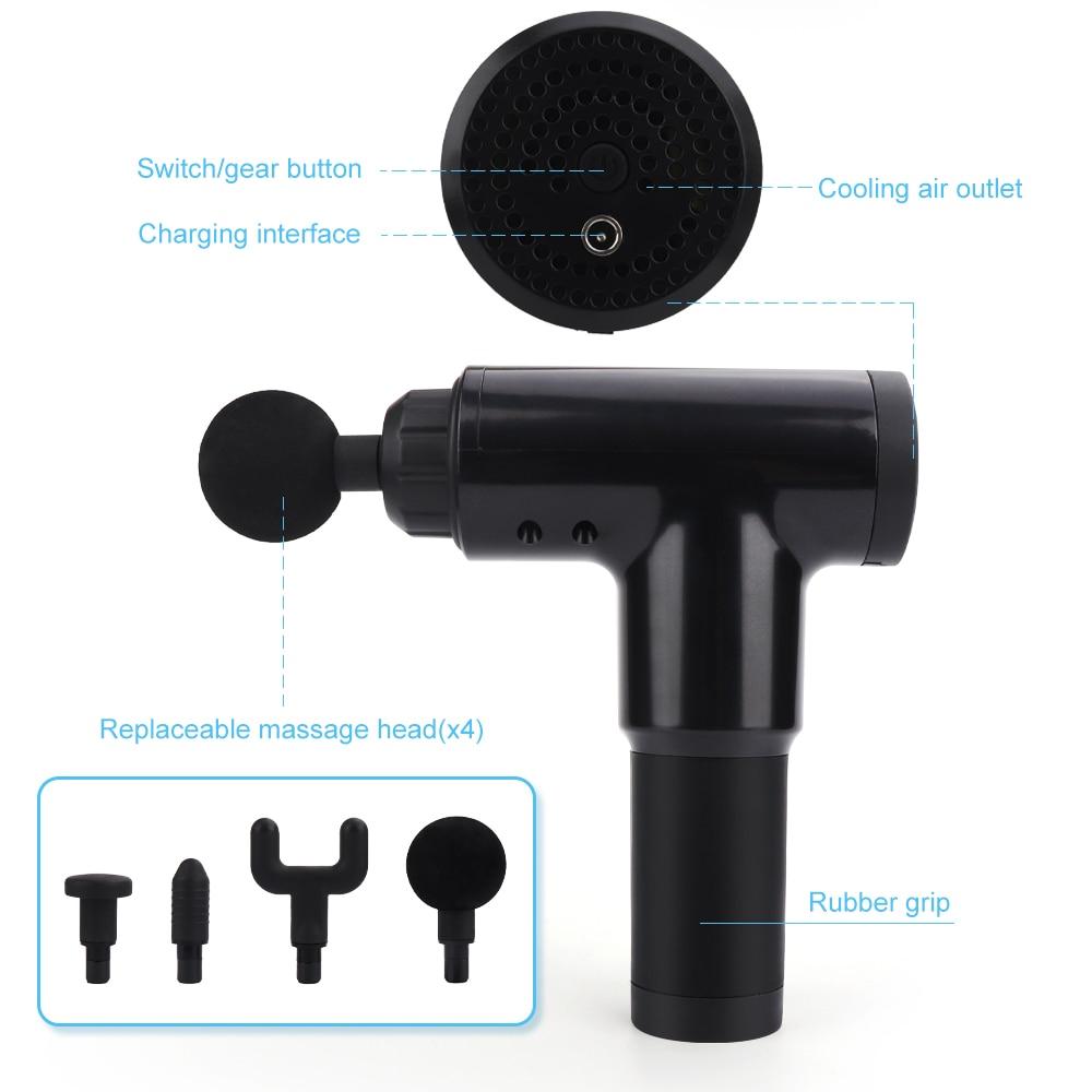 high quality 6 speeds handheld massager – powerful mus | dropsona - neutral - usage example