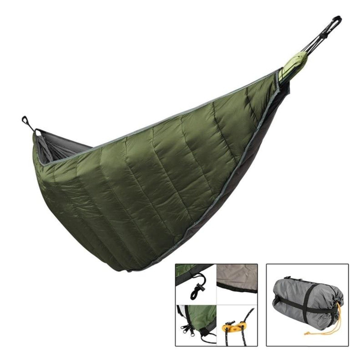 durable waterproof nylon outdoor camping hammock under | dropsona - neutral - everyday use