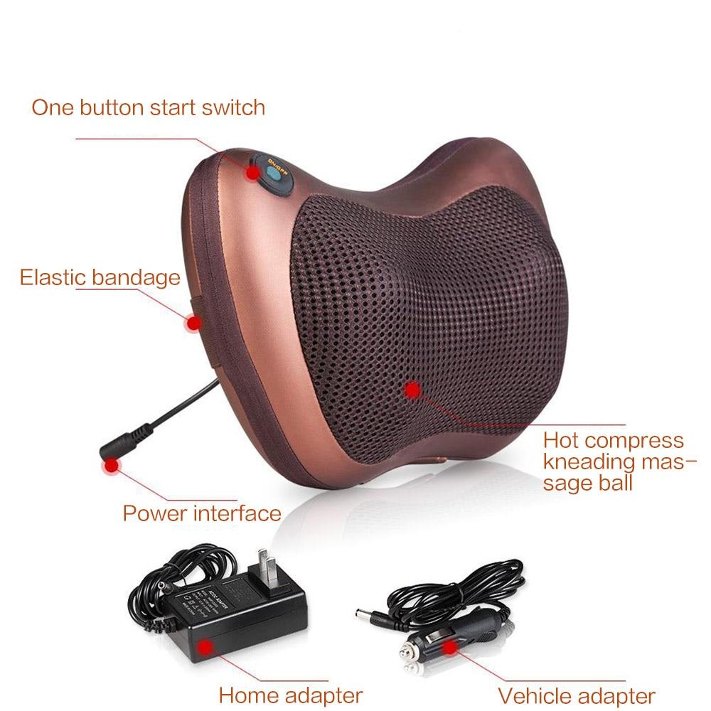 portable 4 heads massage pillow – relaxation p | dropsona - neutral - packaging