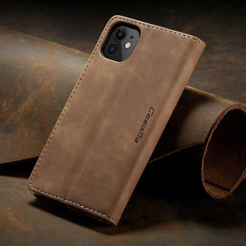 luxury magnetic flip wallet case for iphone 7, 8, x, 1 | dropsona - neutral - material texture