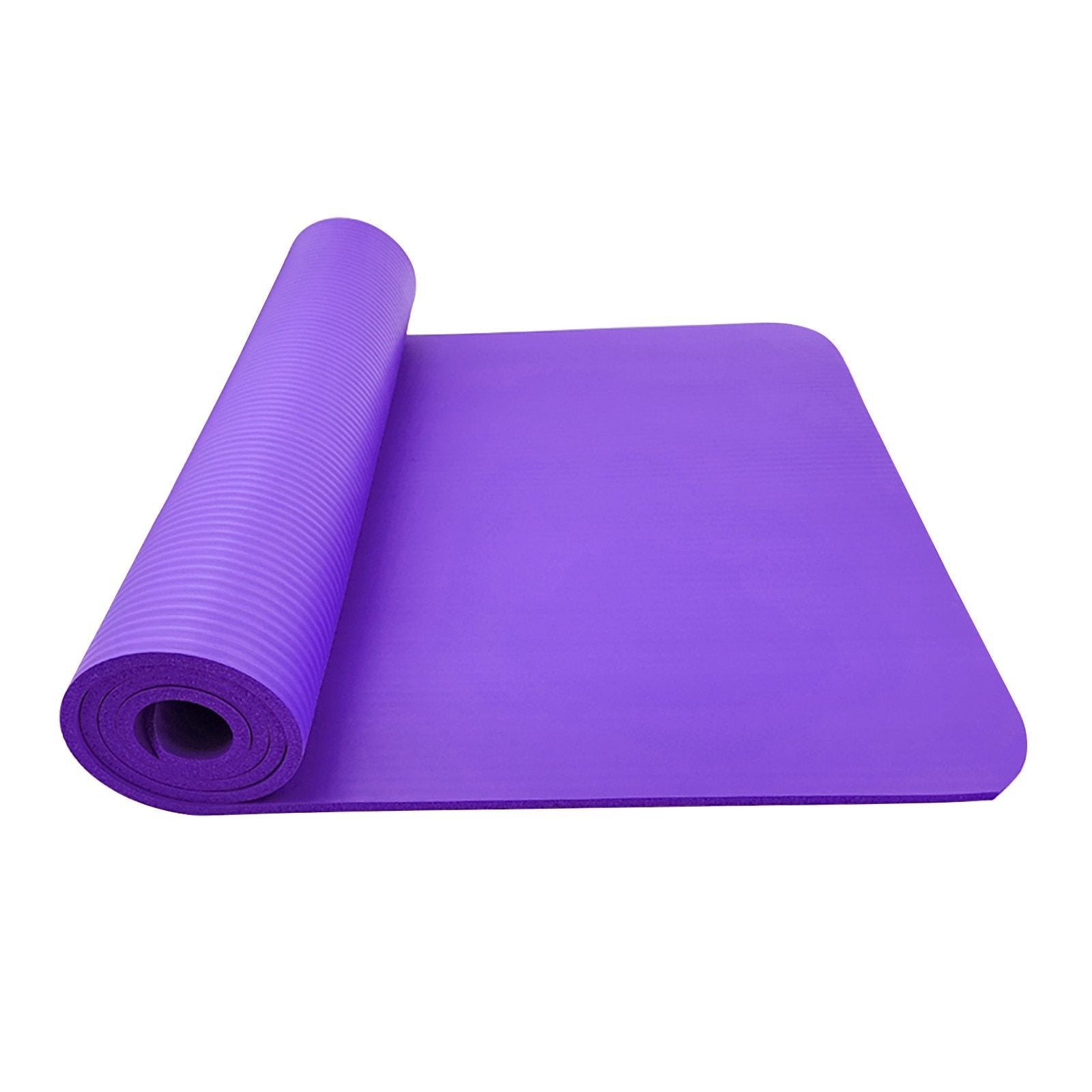 large size slip yoga fitness mat – thickened lengthene | dropsona - neutral - usage example
