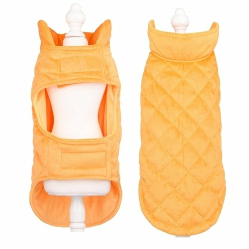 dogs winter warm vest – fur + polyester this is g | dropsona - neutral - usage example