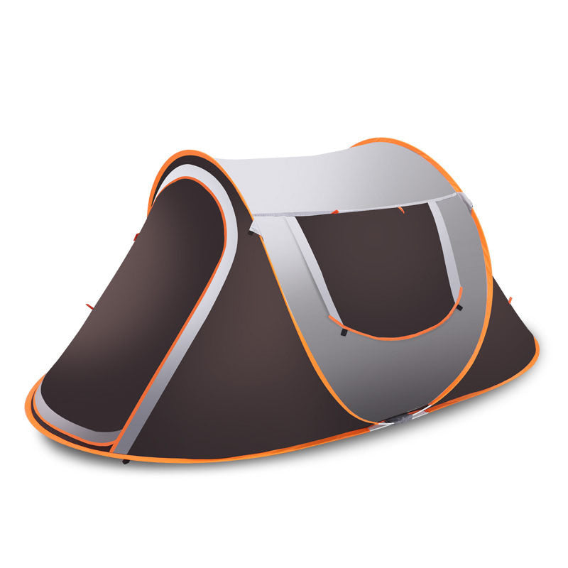 large capacity 4 to 5 persons automatic pop up camping | dropsona - neutral - usage example