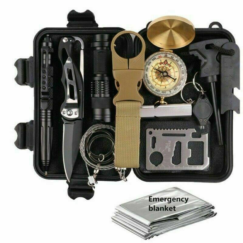 14 in 1 outdoor emergency survival and safety gear kit | dropsona - neutral - everyday use