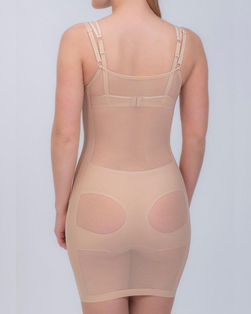 shapewear seamless control slip rosme – open | dropsona - neutral - material texture