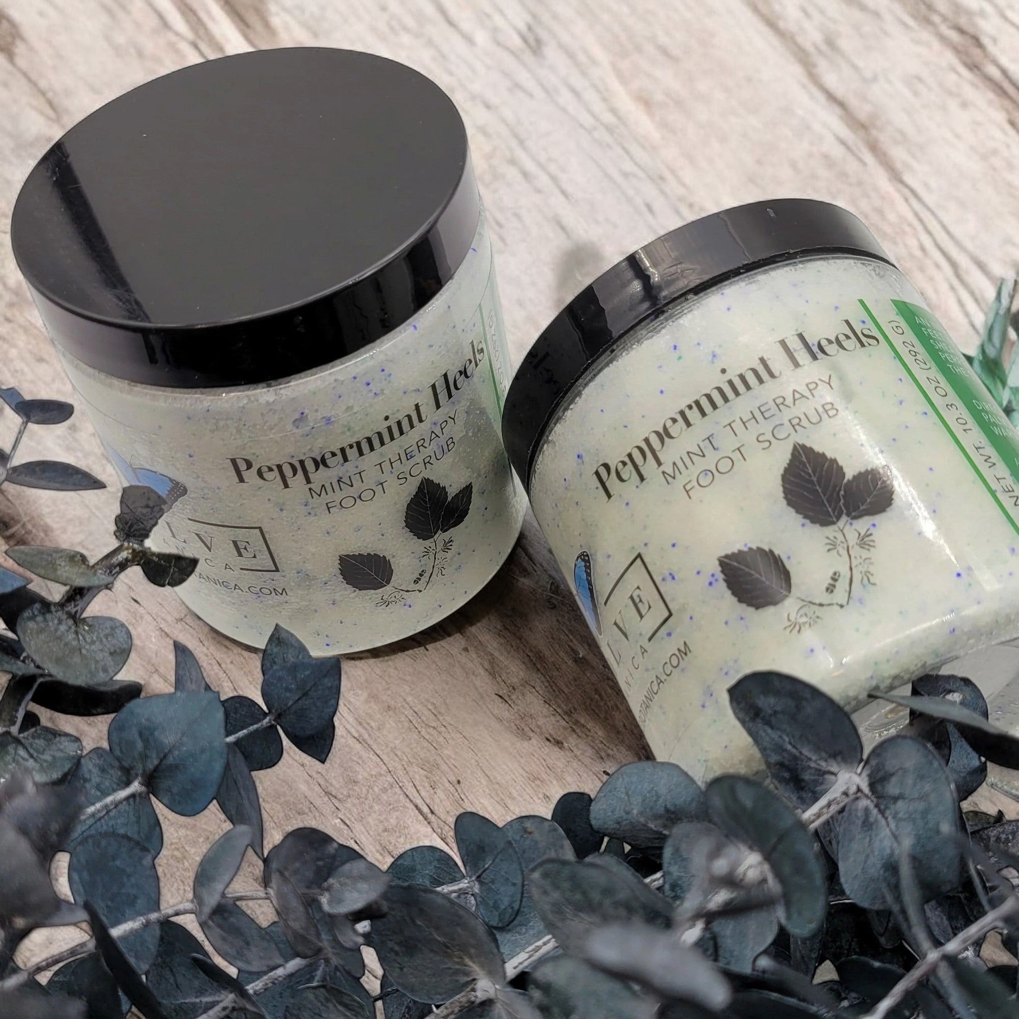 Skincare - Peppermint Heels Mint Therapy Foot Scrub – Daily Care - Natural style