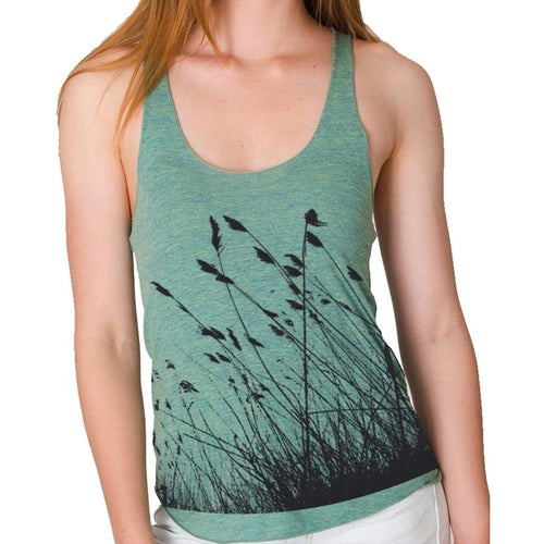 nature mind racerback tank – women's bella and america | dropsona - neutral - size reference
