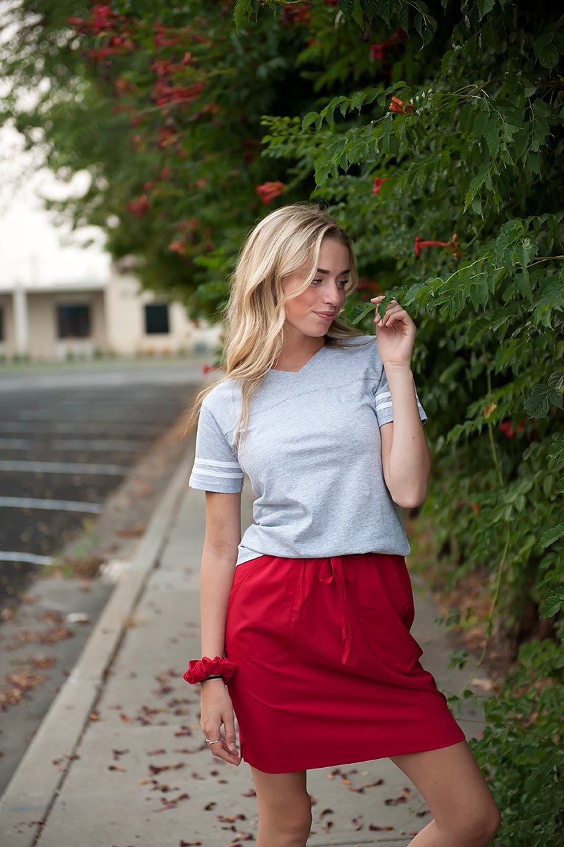 dt breeze sporty skirt in red – "spanish fork" is | dropsona - neutral - usage example