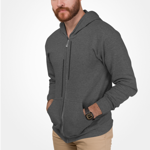 mens unmatched stripes zip up hoodie – the edgy street | dropsona - neutral - usage example